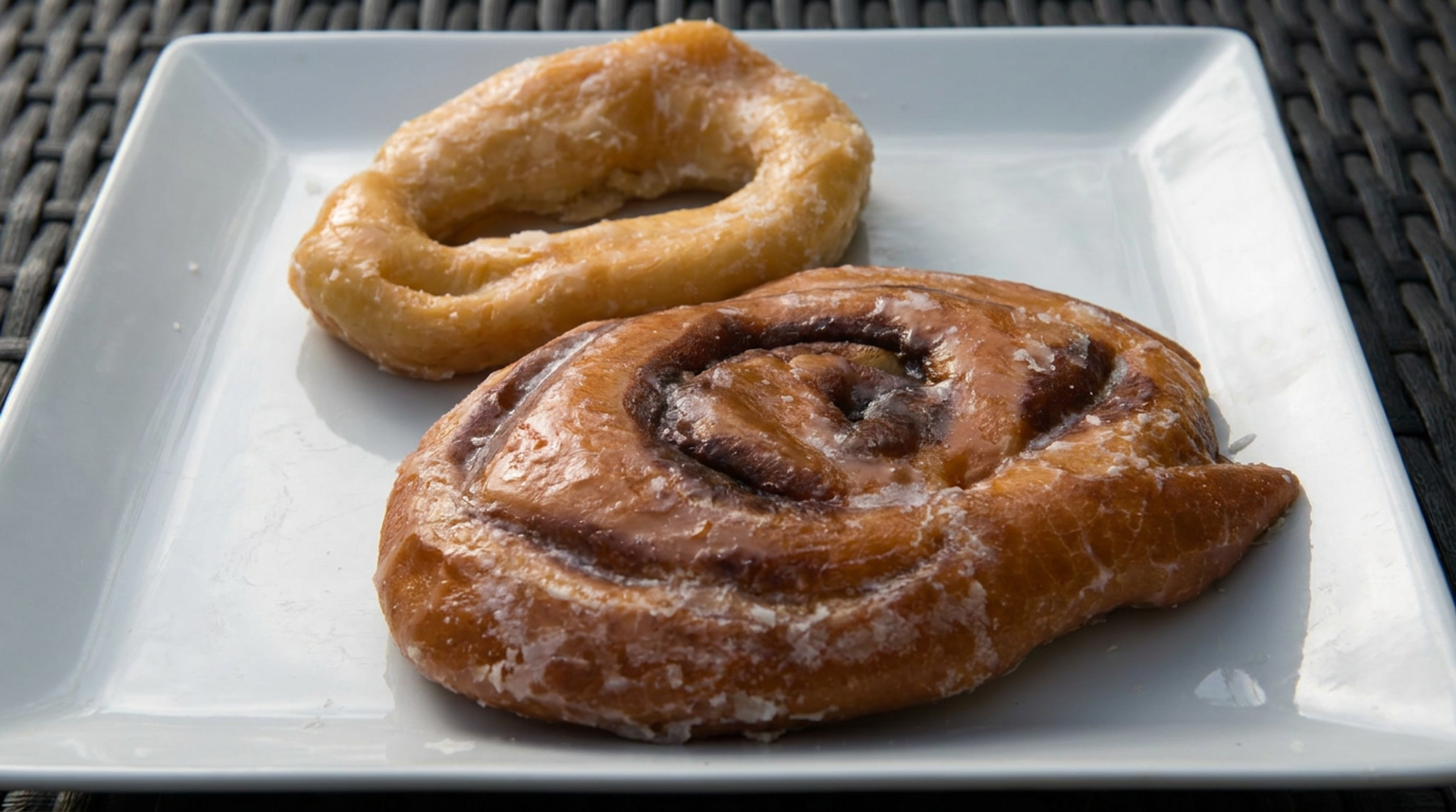 The glazed doughnut