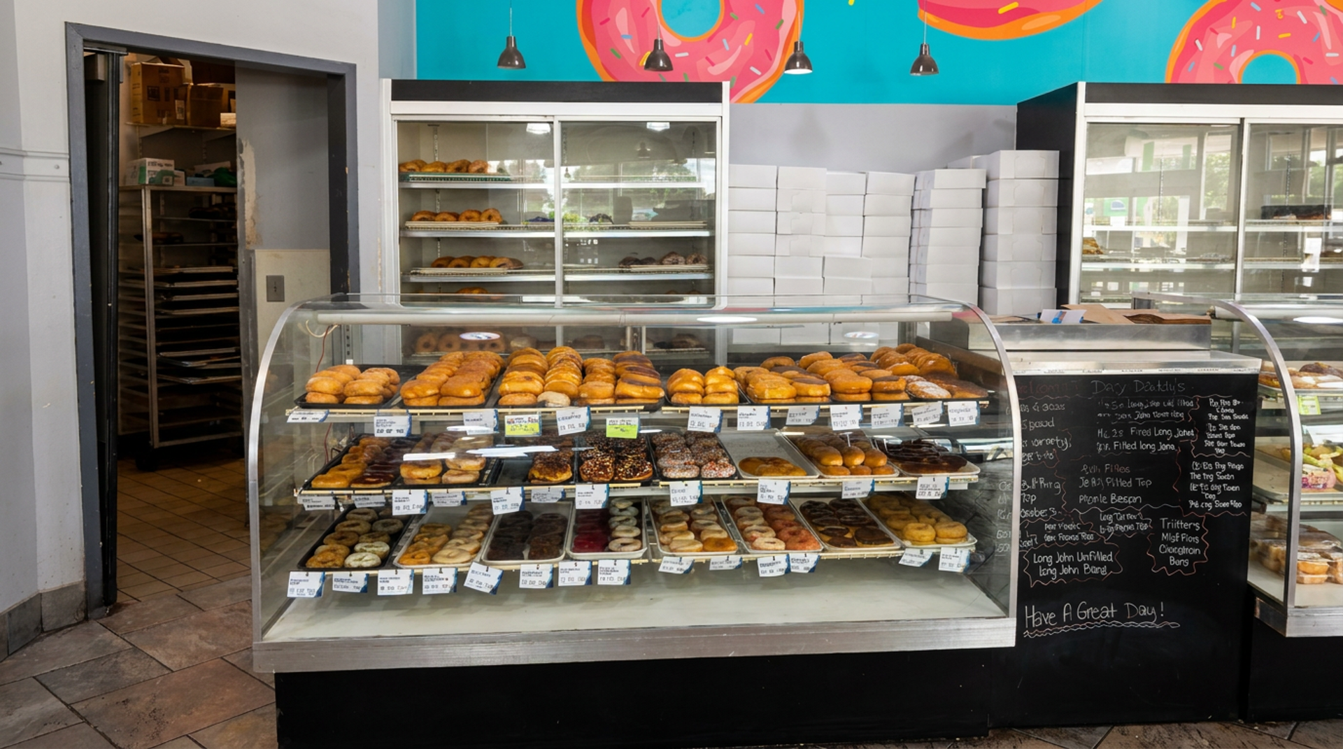 A doughnut stop in Versailles