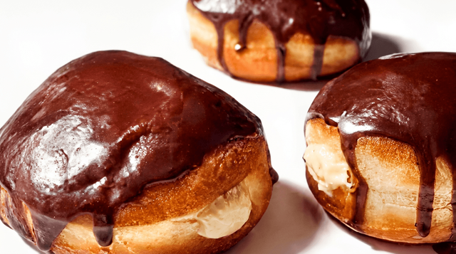 Chocolate Fluffy Filled.