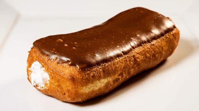 Chocolate Fluffy Long John.