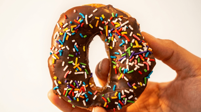 Chocolate Sprinkle Ring.